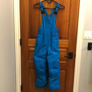 Lands’ End Kids Squall Snowpants Snow Pants size 10 blue